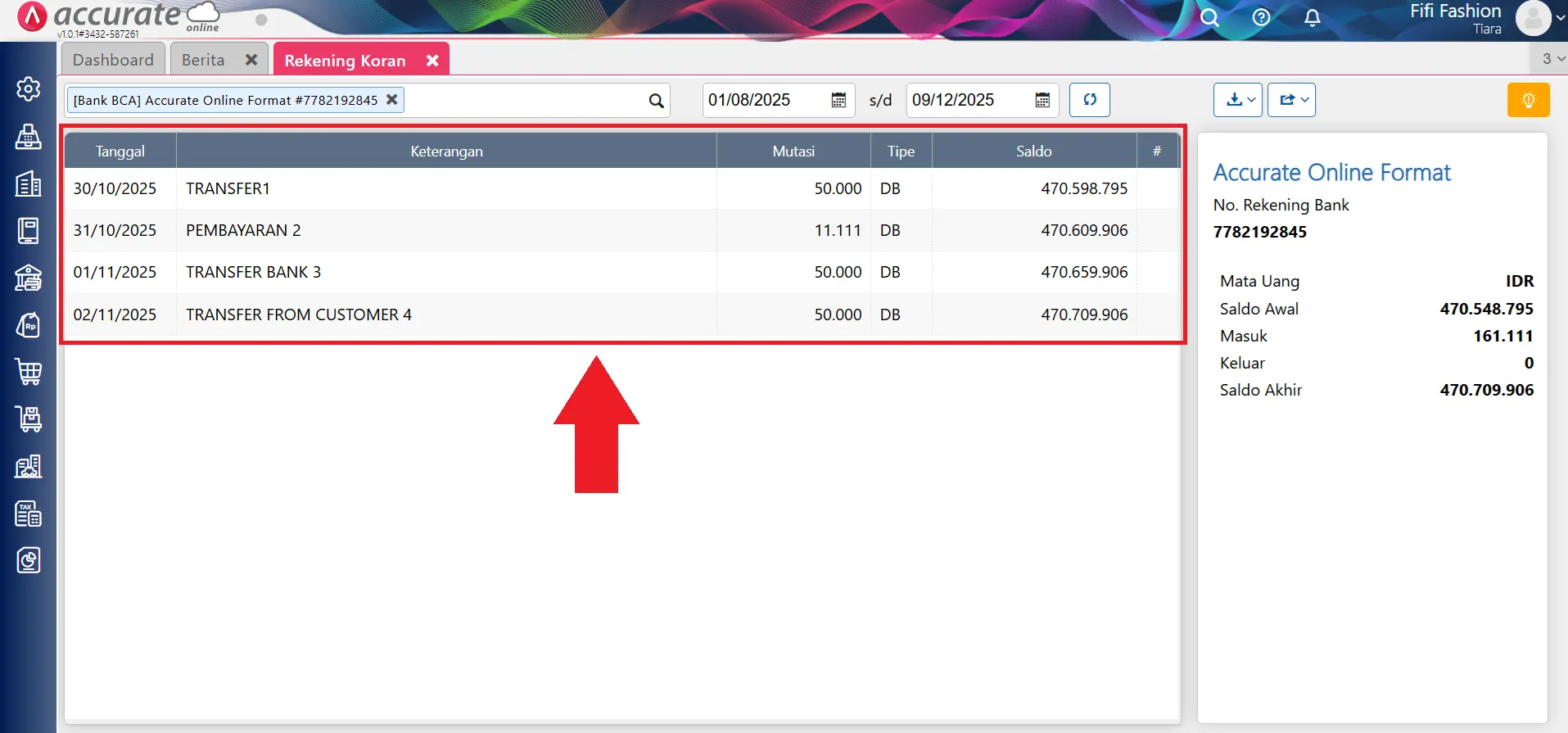 Menggunakan Smartlink e-Banking Format Accurate